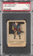 1951 PARKHURST #105 JIM CONACHER PSA 3
