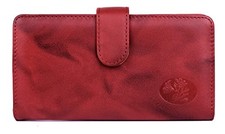 Julia Buxton Heiress Pik-Me-Up Checkbook Keeper Red