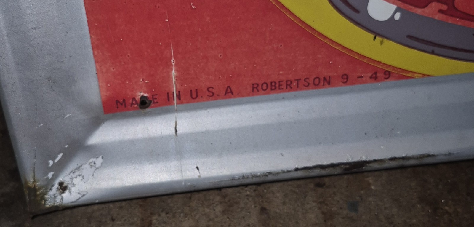 1949 Coca-Cola Soda Sign What a Survivor enter from old raceway or ...