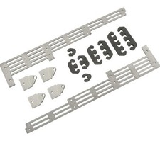 Mr. Gasket 6018 Universal Spark Plug Wire Divider Bracket Set - Brushed Aluminum