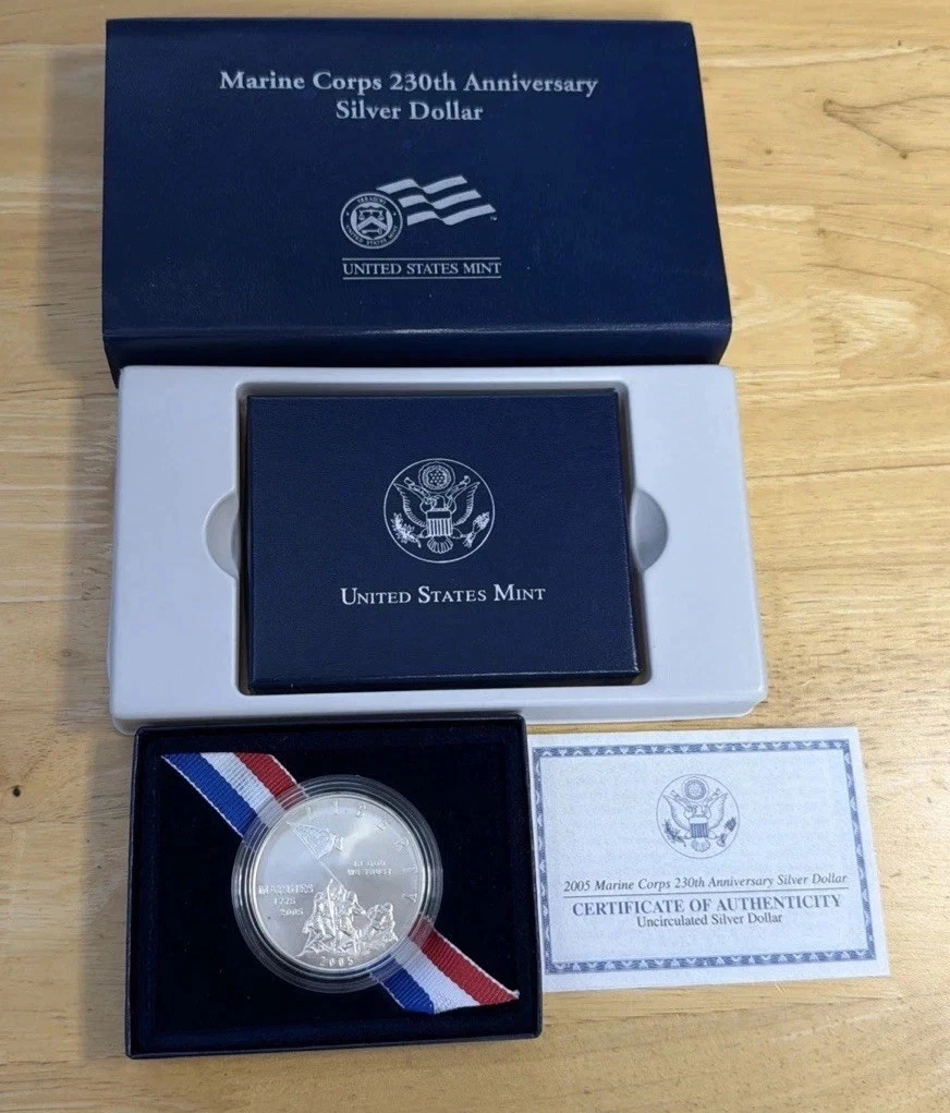 Marine Corps Silver Dollar for sale | eBay
