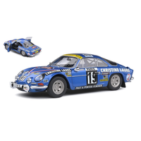 Alpine A110 1600S N.19 Rally Monte Carlo 1976 Mouton 1:18 Solido Auto Rally -D-