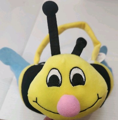 NWT Peek A Boo Toys Spring Baskets Bumble Bee Plush Easter Basket 