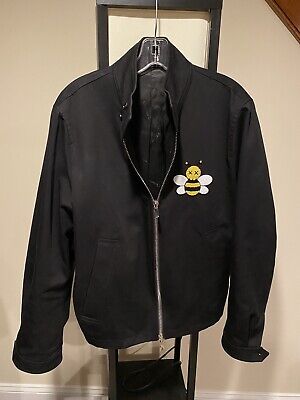 RARE Dior x Kaws Bee Drill Black Jacket, Kim Jones, Size 50 | eBay