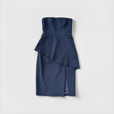 knee length dresses for ladies Rent Jay Godfrey Cobalt Martell Gown main image 1