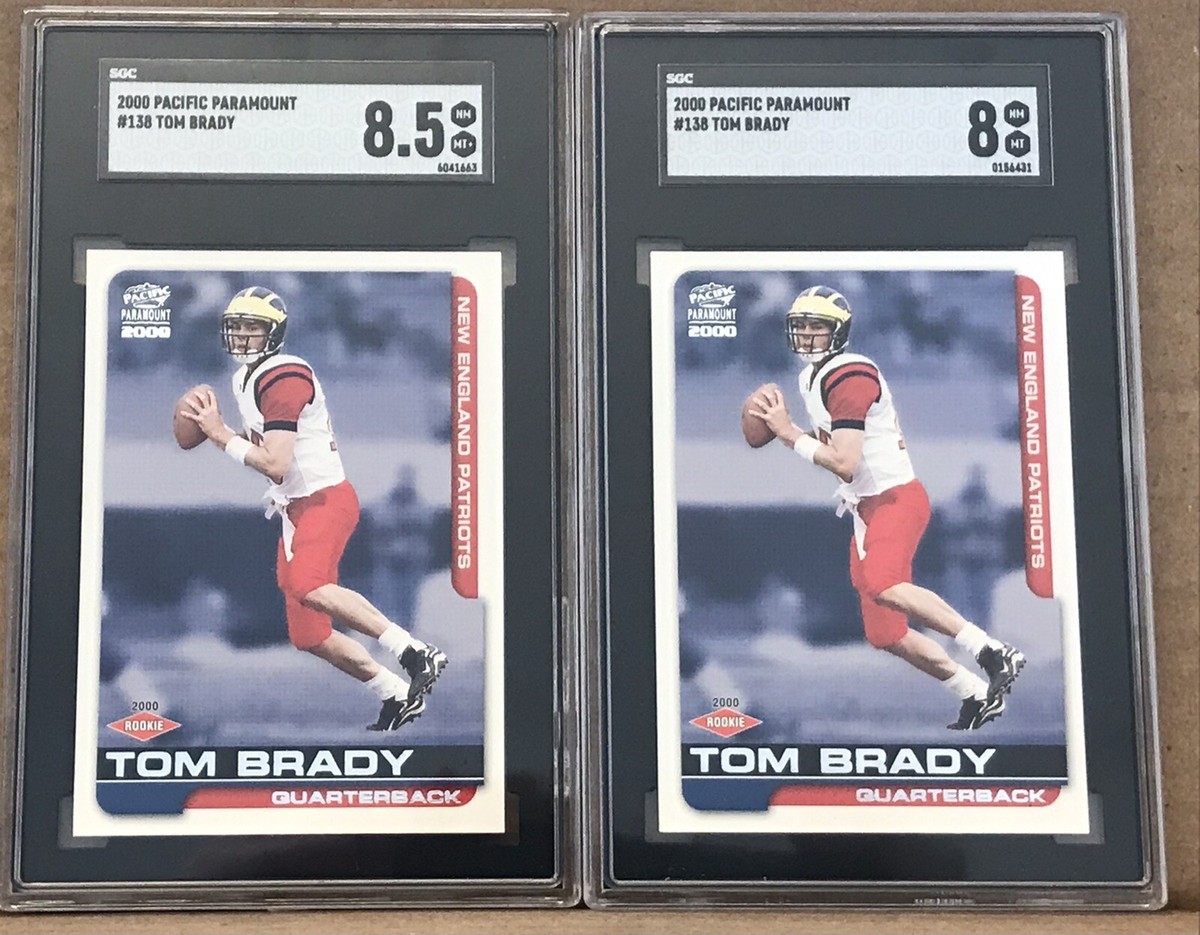 その他 2000 PARAMOUNT #138 TOM BRADY Tom Brady - 2000 Pacific Paramount Rookie Card #138