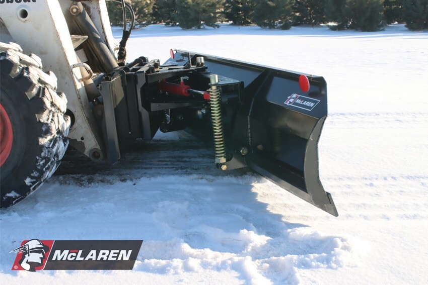 Skid Steer Snow Blade Attachment Heavy Duty for Bobcat Machines