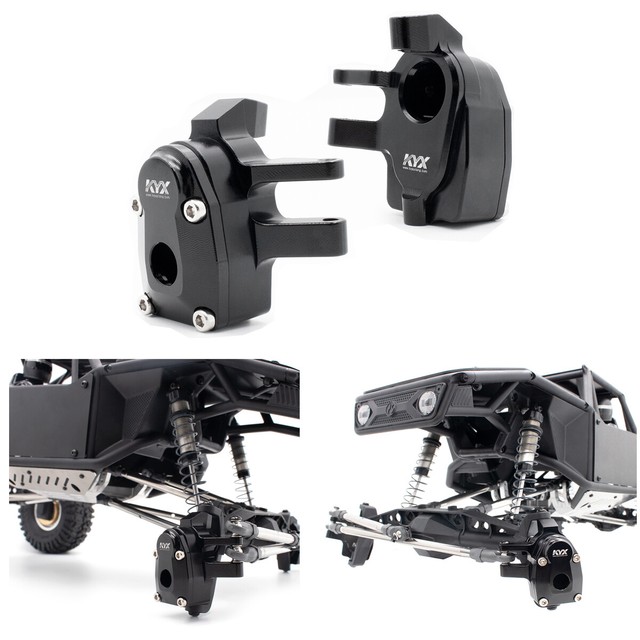 KYX Axial Capra 1.9 UTB Metal Portal Axle Steering Knuckle and Cap eBay