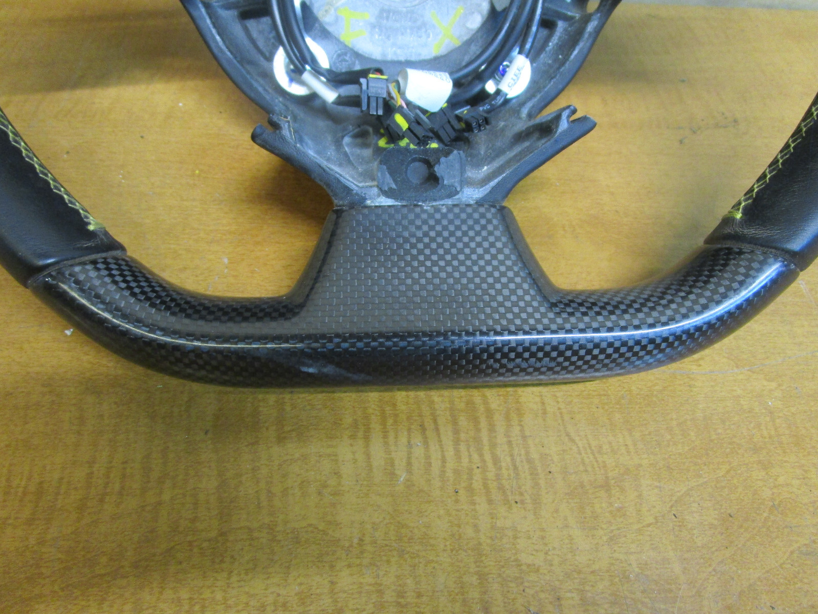Ferrari 458 Carbon Steering Wheel Damaged Selling For The LED Strip - # 86590100