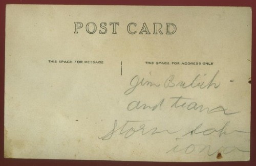 STORM LAKE IA VINTAGE RPPC JIM BULICH TEAM OF HORSES REAL PHOTO POSTCARD 081621 - Picture 3 of 3