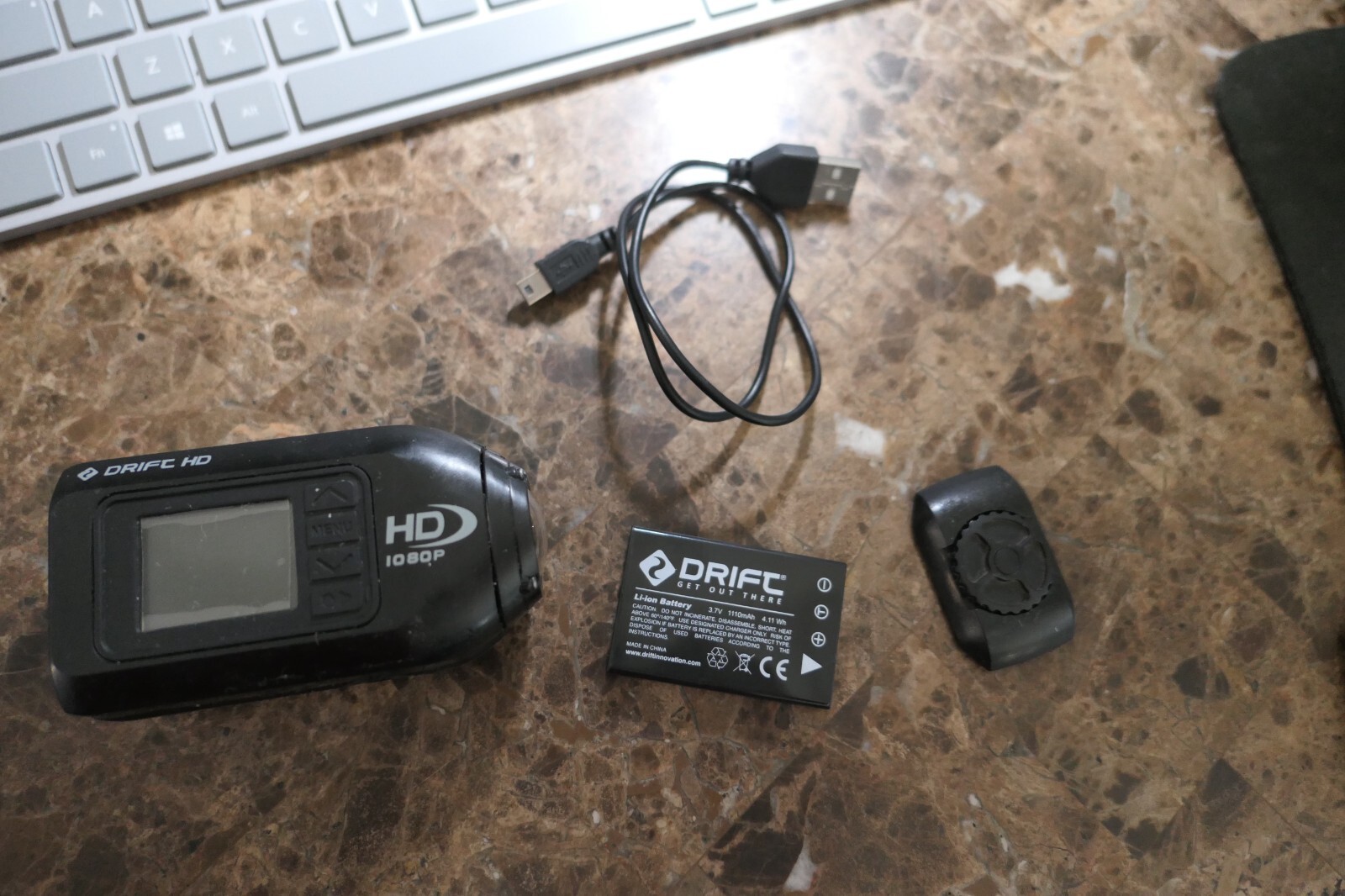 Drift Action Camera HD 1080p w/ Genuine Battery-image