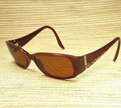Guess Womens Brown Rectangular Sunglass Eyeglass FRAME ONLY - GU