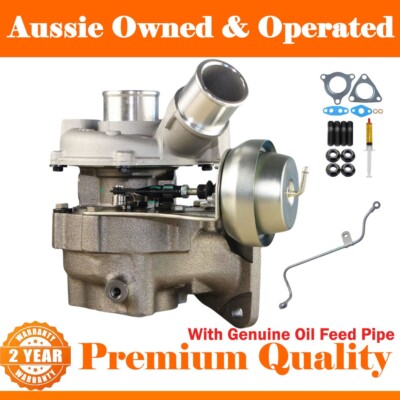 Turbo Charger+Genuine Oil Feed Pipe For Mitsubishi Challenger 4D56 2.5L VT16