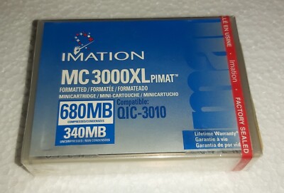   3M Imation MC3000XL   340/680MBData Cartridge   neu, ovp