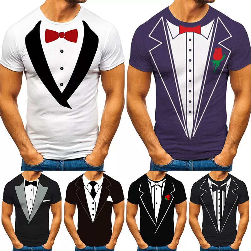 Tuxedo t shirt ebay cheap