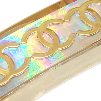 Chanel Hair Clip Barrette Clear 97P 123174 | eBay display picture 1