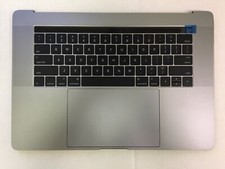OEM MacBook Pro 15 2016 2017 A1707 Top Case Touchpad Keyboard Battery Gray B