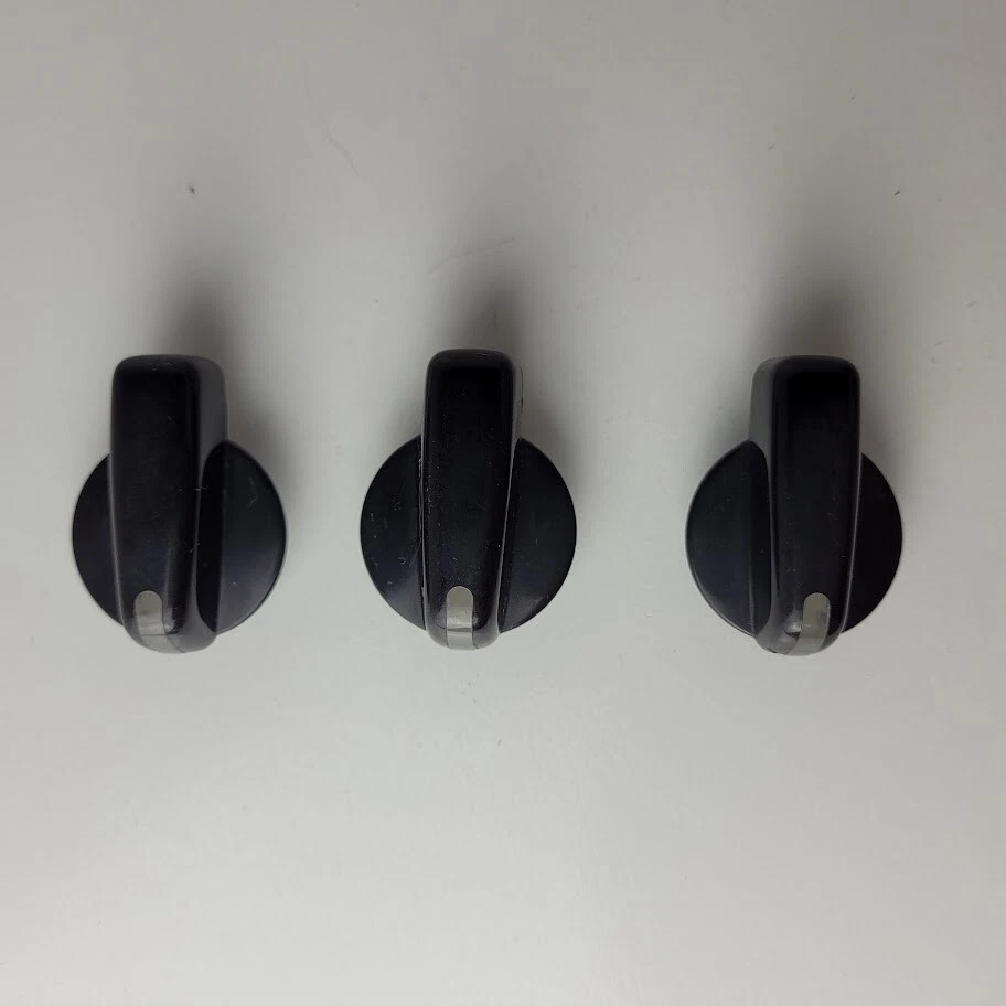 Nissan Sentra 1996-1999 perilla de calefacción de aire acondicionado negra juego de 3 OEM Foto 2 de 3