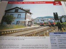 Archiv Eisenbahnstrecken N 674  3450Pirmasens Nord Rohrbach Saarbrücken 4S