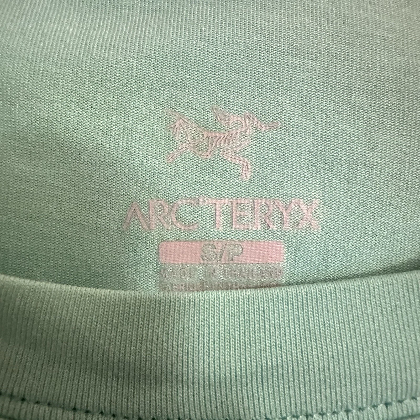 arcteryx taema crew performance short sleeve gym shirt