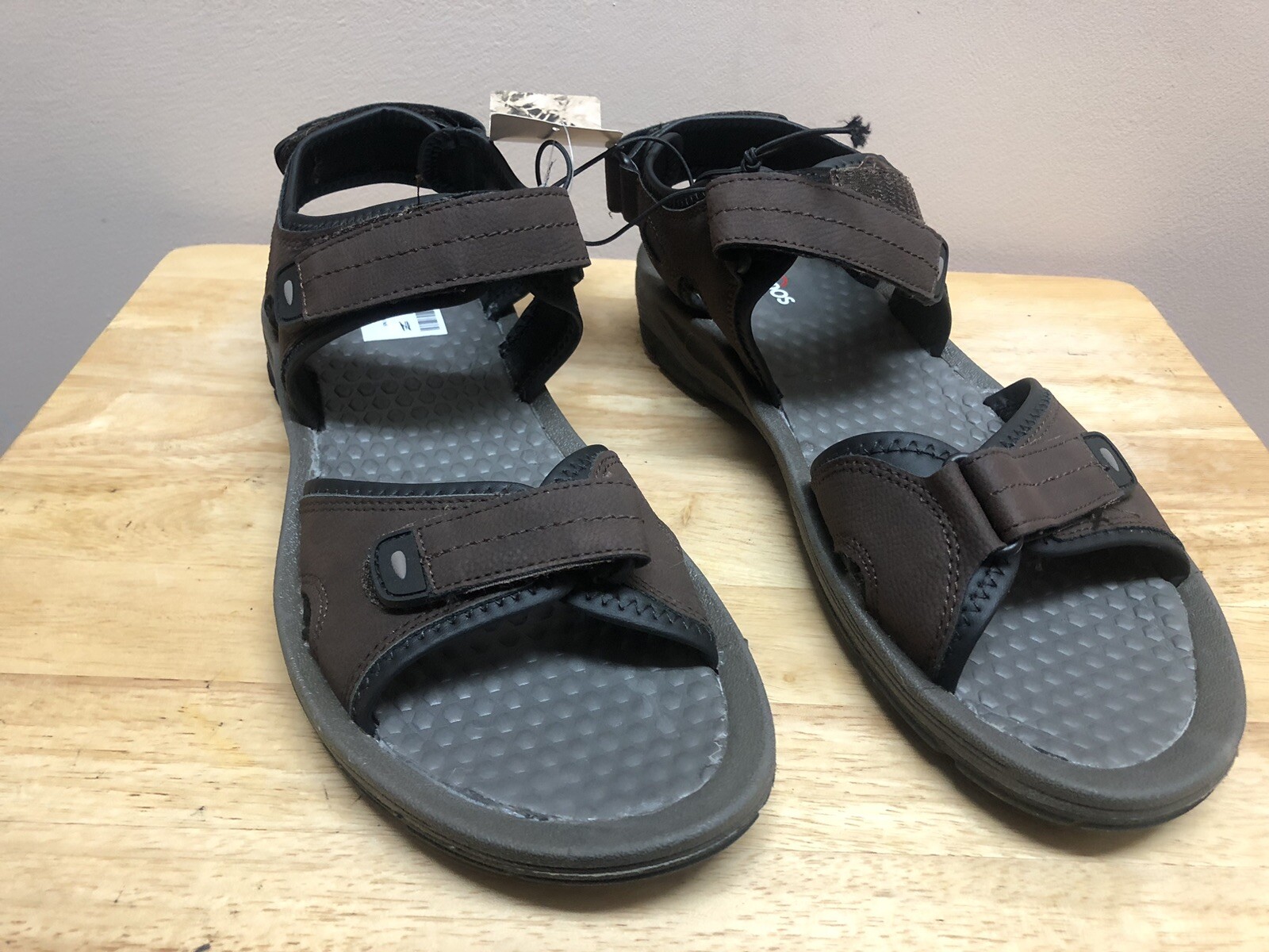 New Nevados Men's River Sandals Brown Size 11 Sports outdoor Water