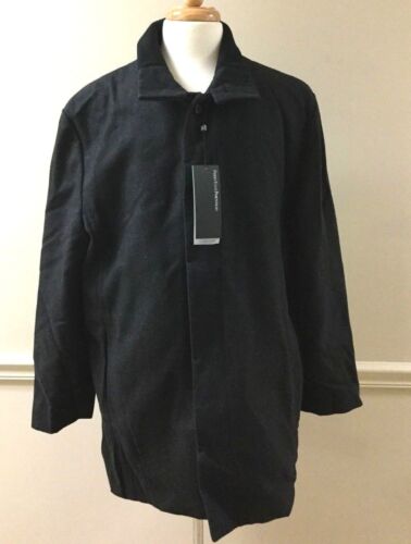 Perry Ellis Portfolio Wool Blend Button Front Winter Coat P423515 - Picture 2 of 13