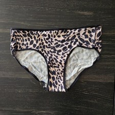 Vintage Y2K Victoria's Secret Panty Size S Animal Print Leopard Cheetah Bikini