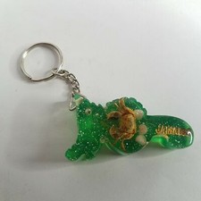 Sea Horse Crab Sea Shells Sea Creatures Green Keyring
