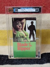 Blade Of The Ripper VHS GRADED 8.5/8.5