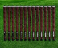 TaylorMade Golf Pride Black and Red Z-Grip -Standard Golf Club Grips BUNDLE Sets