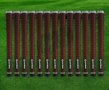 TaylorMade Golf Pride Black and Red Z-Grip -Standard Golf Club Grips BUNDLE Sets