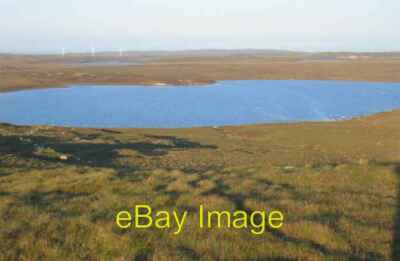 Photo 6x4 Loch a' Bhuna Acha Mu00f2r The only three windmills on the Isl c2008