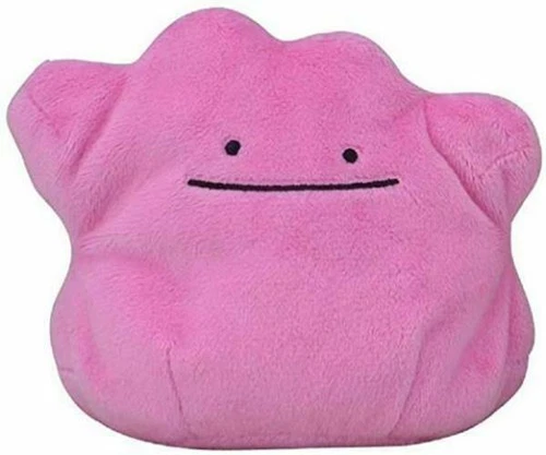 Pokemon Center Original Plüschtier Pokemon Fit Ditto Ditto Metamorph - Bild 1 von 8