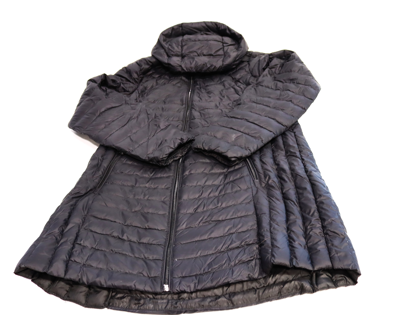 32 Degrees Women's Ultra Light Packable Down 3/4 Long Puffer Jacket