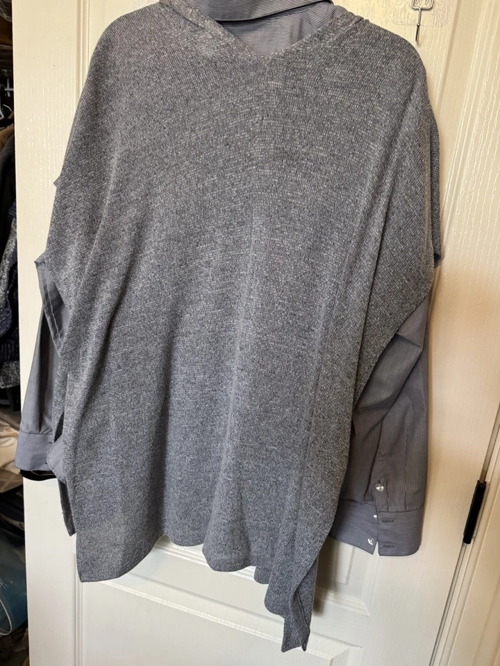 Bobeau Suéter Chaleco Mujer 1X Blusa Izod, 2X, Usado en Excelente Condición Foto 4 de 4