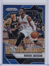 2016-17 Panini Prizm Base Blue Wave #202 Reggie Jackson 45/99