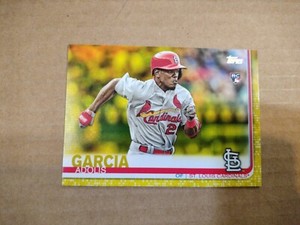 2019 Topps Walgreens Yellow Adolis Garcia #227 Rookie RC SP