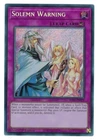 Solemn Warning x1 RA02-EN078 Ultra Rare Yugioh