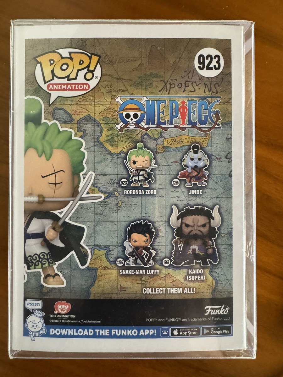 Funko Pop! Vinyl: One Piece - RORONOA ZORO #923 889698544627| eBay
