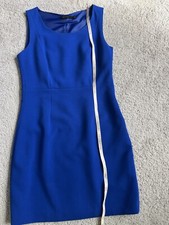 Beautiful Dress Sz 4 The limited Cobalt Blue Excellent Cond Knee Length