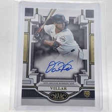 2023 Topps Tier One Baseball David Villar Certified Break Out Auto /299 RC