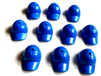 LEGO   10 x blaues Cap / blaue Kappe / Mütze /   NEUWARE