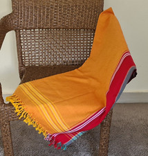 Kikoi africano, Kikoy Beach Wrap, pareo, sarong, sciarpa, scialle, arancione
