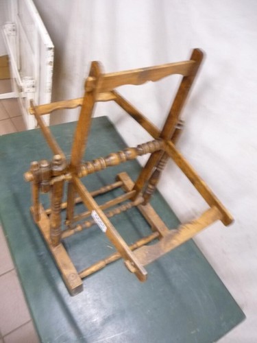 6685. 1 altes Hasbel Spinnrad - Bild 4 von 4