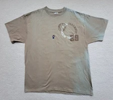 Paramount Apparel International 29 Since 1929 Brown Graphic T-Shirt Size Large