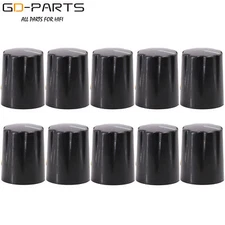 10PCS BLACK vintage tube guitar amp effect pedal knob DAVIES 1900H Style 13*16mm