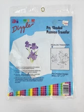 1989 Made in the U.S.A. Dizzle Pre-Shaded Iron-On Transfer #50042  14" x 17" 