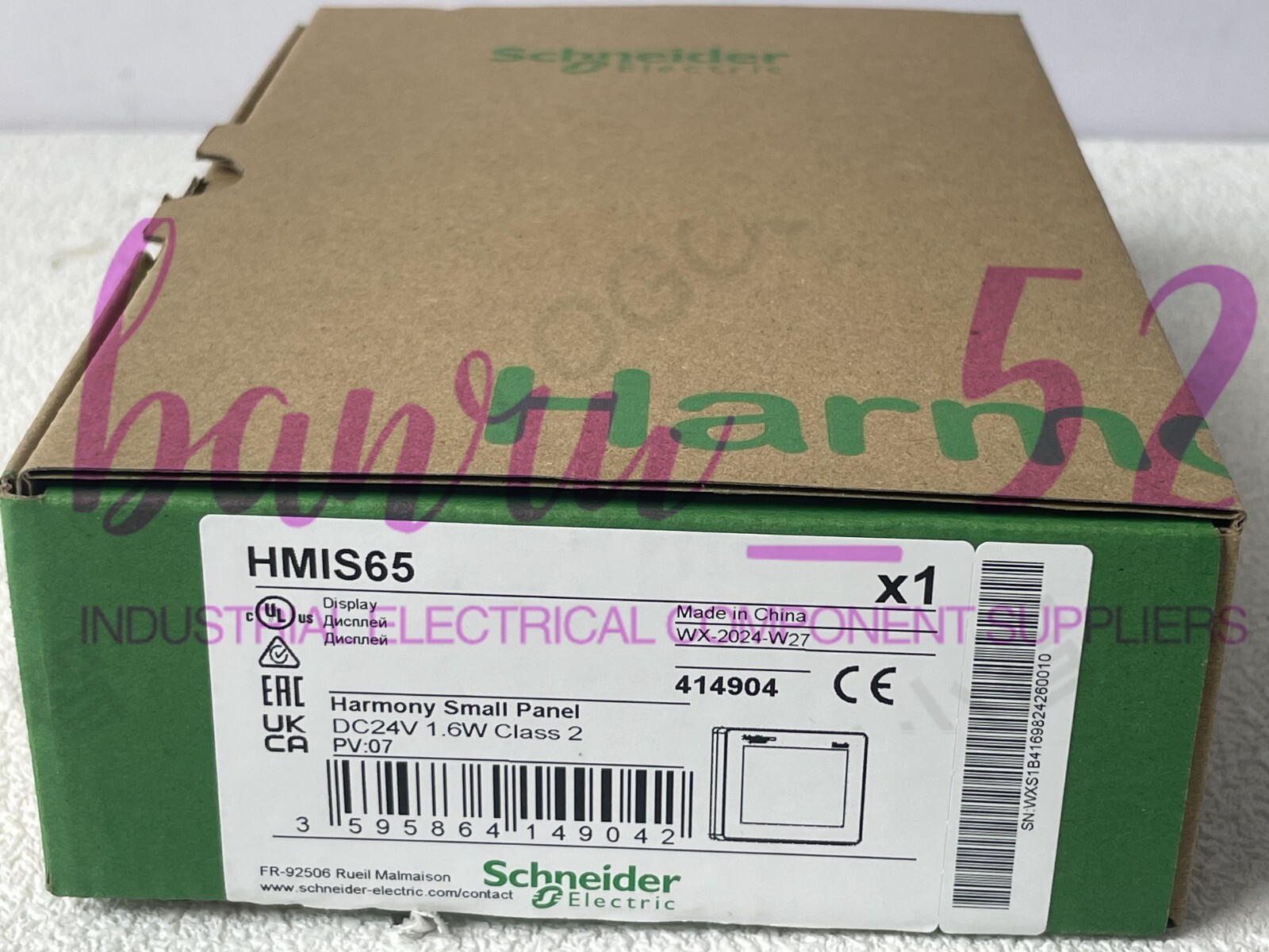 SCHNEIDER ELECTRIC HMIS65 3,5'' Touchscreen-Display -new-