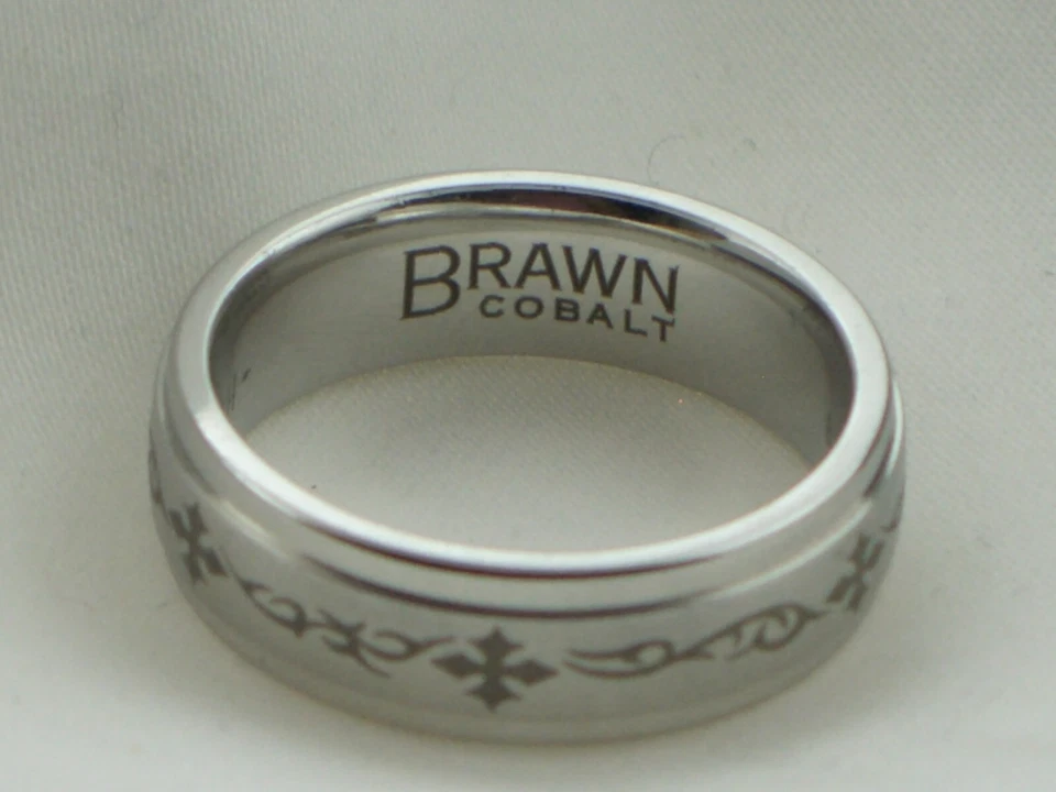 Anillo Estate Scott Kay Brawn Cobalto BioBlu 27 FE Cruz Maltesa Banda Foto 3 de 4