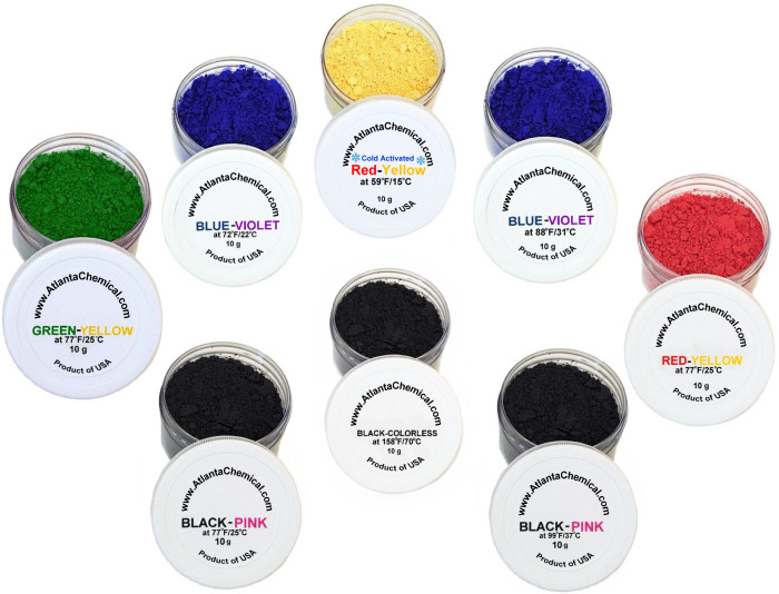 Temperature Activated Color Changing Thermochromic Paint 2 oz, BLACK